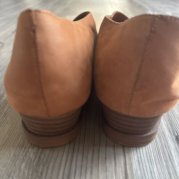 1.State Cacie Camel Leather Slip On Size 7 - Picture 5 of 8